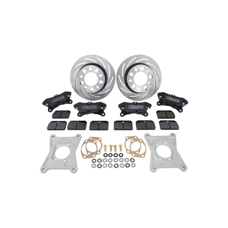 STRANGE B1714WC Rear Brake Kit Ford 8.8 Mustang w/Soft Pads