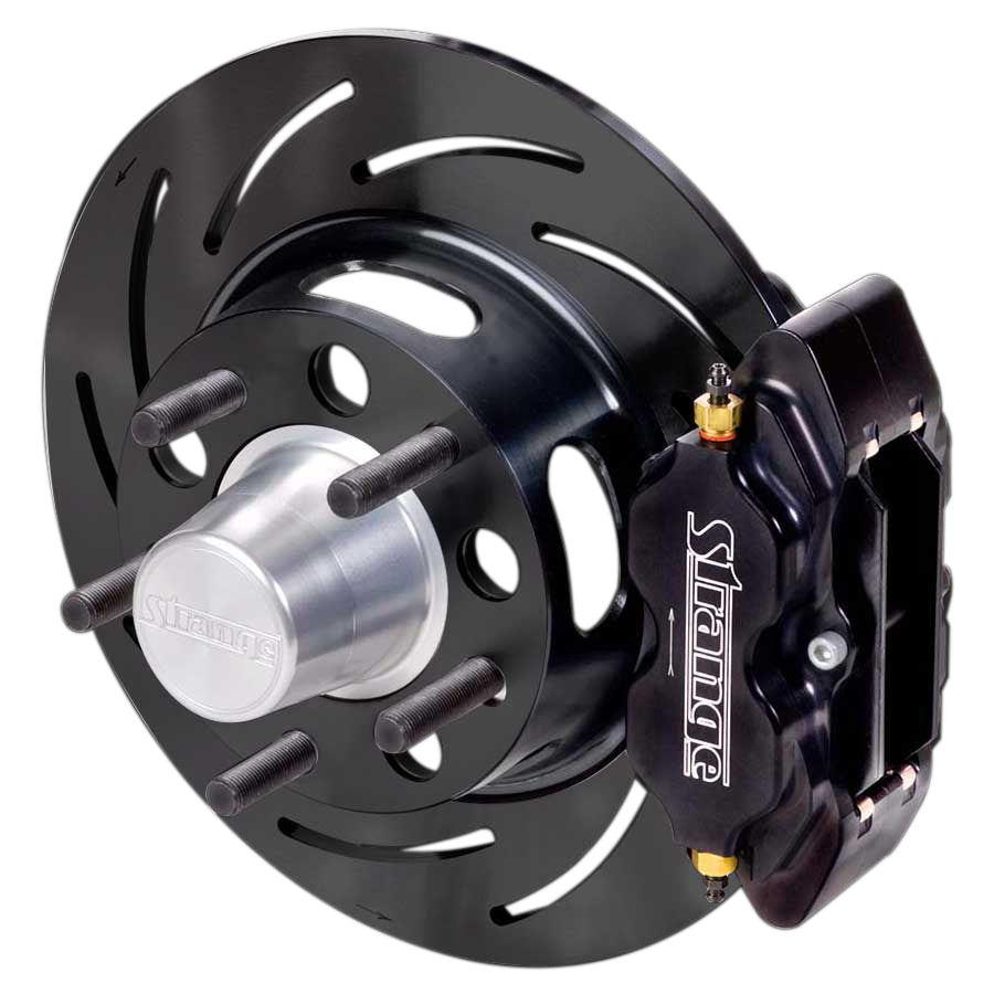 STRANGE B4110WC Front Disc Brake Kit for GM Drum Spindle 4.750 BC