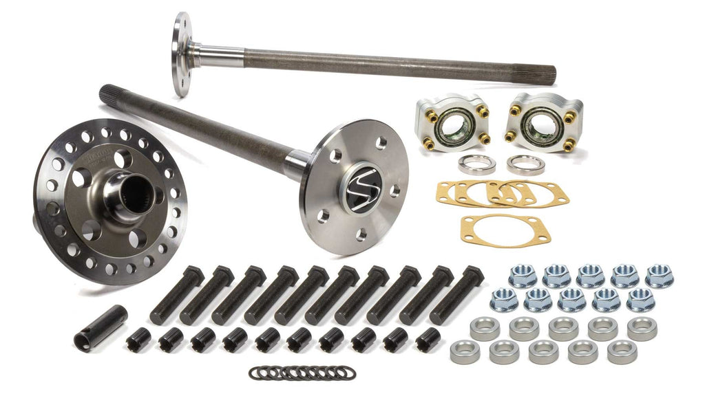 STRANGE P3509F8658S Ford 8.8 35-Spline Alloy Axles C-Clip Elim. Kit