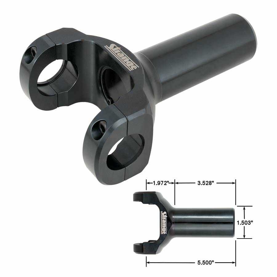 STRANGE U1677 Trans Yoke 27-Spline 1350 U-Joint
