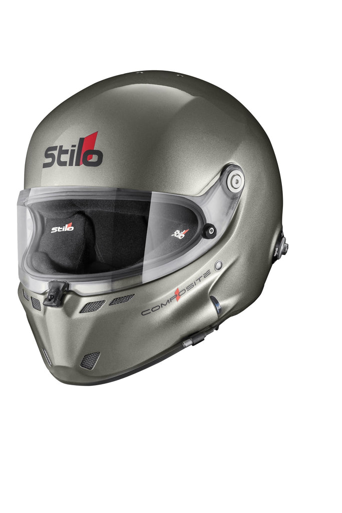 STILO AA0800AF2X54 STILO ST6 GT Full Face Helmet X-Small - Snell SA2025 Certified, Silver