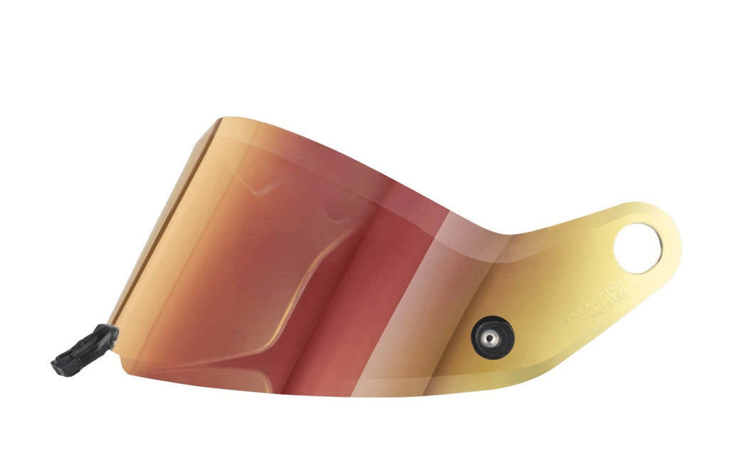 STILO YA0912 Stilo YA0912 Medium Red Mirrored Helmet Shield with Anti-Fog Coating