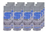 STEEL-IT CASE1002D Steel Gray Polyurethane Case 12 x 12oz Spray Can