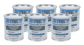 STEEL-IT CASE1050Q Dove Gray Polyurethane Case 6 x 1 Quart