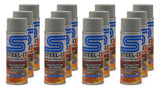 STEEL-IT CASE5904B STEEL-IT CASE5904B High-Temperature Anti-Corrosion Stainless Steel Spray Paint, Gray, 12-Can Case