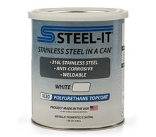 Load image into Gallery viewer, STEEL-IT FGPA1030Q STEEL-IT FGPA1030Q White Polyurethane Stainless Steel Coating, 1 Quart