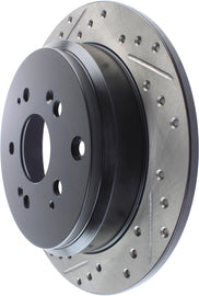 STOPTECH 127.40065R StopTech Sport Slotted & Drilled Rotor