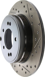 STOPTECH 127.51021L StopTech Sport Slotted & Drilled Rotor