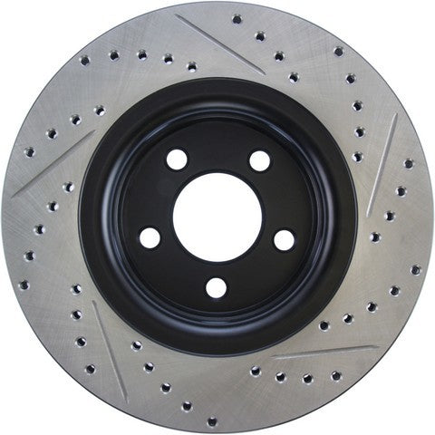 STOPTECH 127.61112R Sport Drilled/Slotted Br ake Rotor