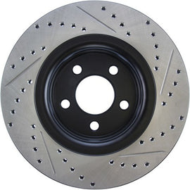 STOPTECH 127.61112R Sport Drilled/Slotted Br ake Rotor