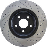 STOPTECH 127.61112R Sport Drilled/Slotted Br ake Rotor