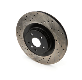 STOPTECH 127.61124R Sport Drilled/Slotted Br ake Rotor