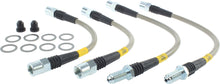 Load image into Gallery viewer, STOPTECH 950.34527 Stainless Steel Brake Li ne Kit