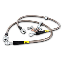 Load image into Gallery viewer, STOPTECH 950.40016 Stainless Steel Brake Li ne Kit