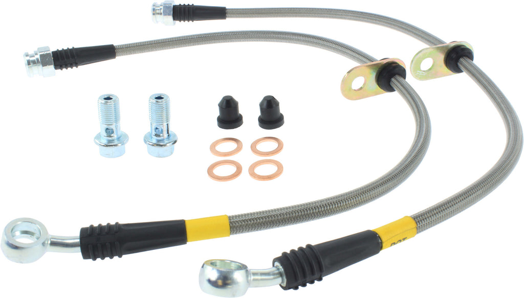 STOPTECH 950.40502 Stainless Steel Braided Brake Lines Honda/Acura