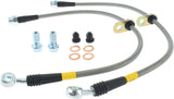 STOPTECH 950.40502 Stainless Steel Braided Brake Lines Honda/Acura