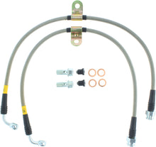 Load image into Gallery viewer, STOPTECH 950.45005 SPORTSTOP STAINLESS STEE L BRAKE LINE