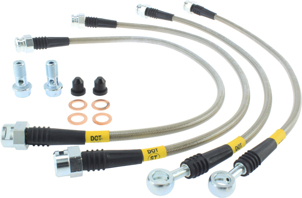 STOPTECH 950.66504 SPORTSTOP STAINLESS STEE L BRAKE LINE