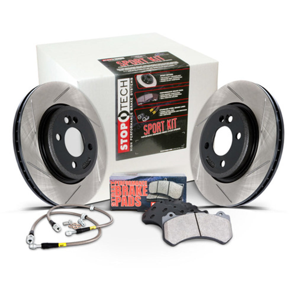 STOPTECH 977.42002 Sport Axle Pack  Slotted 4 Wheel