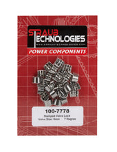 Load image into Gallery viewer, STRAUB TECHNOLOGIES INC. 100-7778 Valve Locks 7-Deg 8mm Stamped Steel 16pk