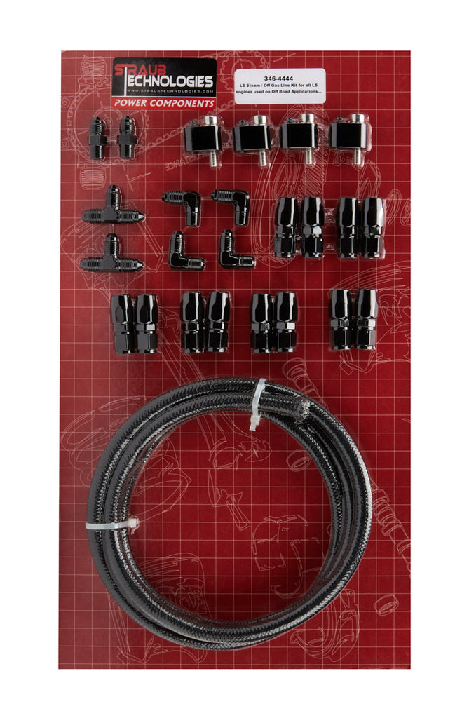STRAUB TECHNOLOGIES INC. 346-4444 LS Cylinder Head Plumbing base Kit