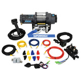 SUPERWINCH 1125260 2500 lbs Winch Roller Fairlead 40ft Steel Rope