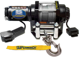 SUPERWINCH 1130220 3000# ATV Winch w/Roller Fairlead