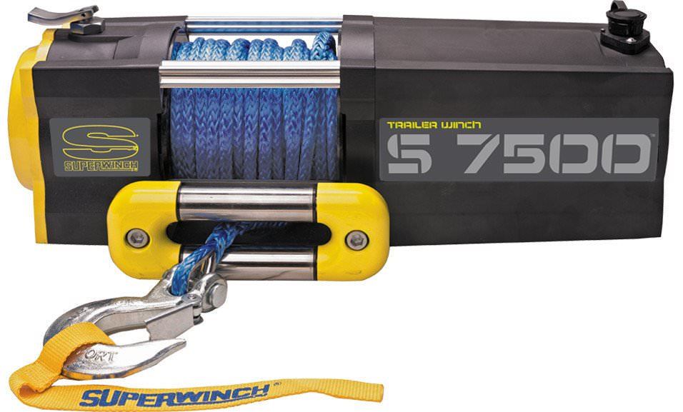 SUPERWINCH 1475201 S7500-7500# Winch w/Roller Fairlead