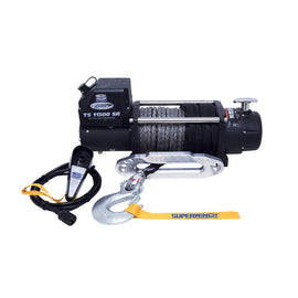 SUPERWINCH 1511201 Tiger Shark 11500SR Winc h 11500lb Synthetic Rope