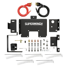 SUPERWINCH 2593 Jeep Wrangler JL Auxili ary Batter Mount Black