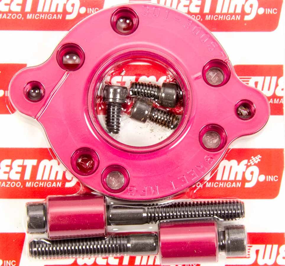 SWEET 325-30040 Power Steering Pump Adapter to Dry Sump Pump