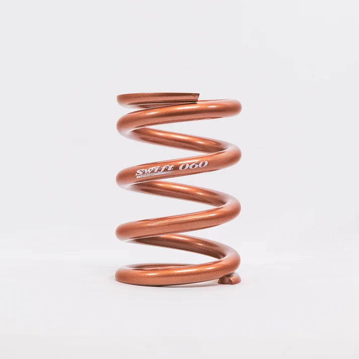 SWIFT SPRINGS 060-250-950 Swift Springs 060-250-950 Coilover Spring, 950 lb/in Rate, Black Steel