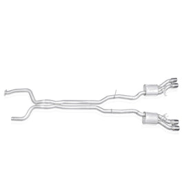 STAINLESS WORKS CT5V22CB Stainless Works 22-25 CTS-V Blackwing Cat-Back Exhaust System with Dual Rear Exit and 4.5-Inch Polished Tips
