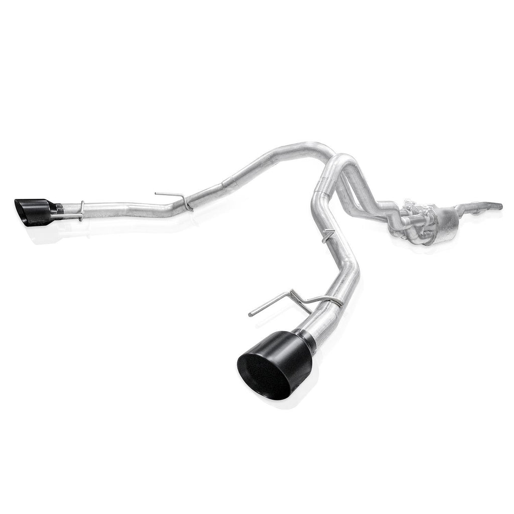 STAINLESS WORKS FTR25CB Stainless Works FTR25CB 23- Raptor R Catback Exhaust System with 3-inch Diameter and Dual Black Tips