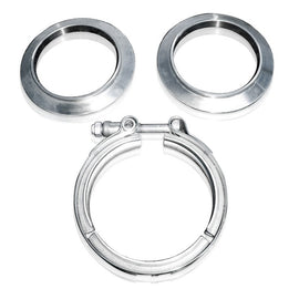 STAINLESS WORKS VBC35 V-band kit  3-1/2in Kit Includes Clamp & Flanges
