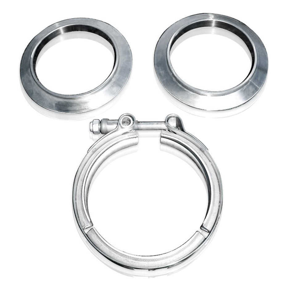 STAINLESS WORKS VBC3 V-band kit  3in Kit Includes Clamp & Flanges