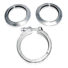 Load image into Gallery viewer, STAINLESS WORKS VBC3 V-band kit  3in Kit Includes Clamp &amp; Flanges