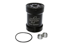 Load image into Gallery viewer, SYSTEM ONE 209-561BPS Billet Oil Filter w/Blt Cap 45 Micron - Black