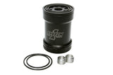 SYSTEM ONE 209-561B Billet Oil Filter w/Blt Cap 45 Micron - Black