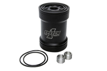 Load image into Gallery viewer, SYSTEM ONE 209-571B Billet Oil Filter w/Blt Cap 75 Micron - Black