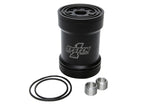 SYSTEM ONE 209-571B Billet Oil Filter w/Blt Cap 75 Micron - Black