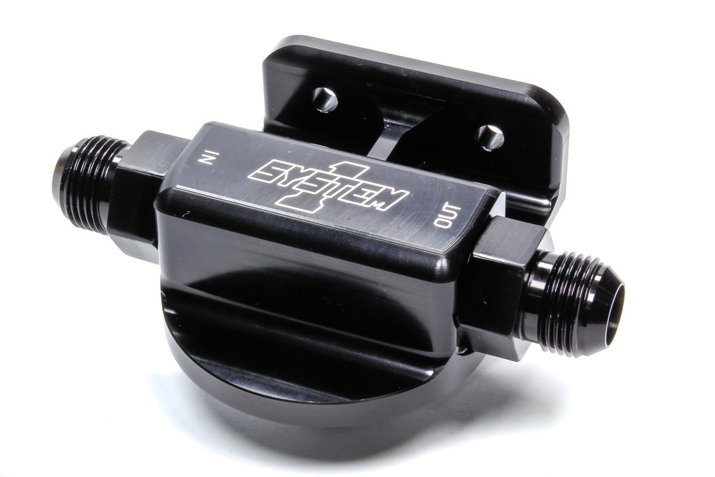 SYSTEM ONE 222-90007-12B Remote Oil Filter Mount w/LH Side 12an Port