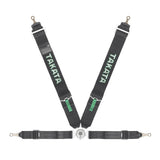 TAKATA TR71001-0-29 Harness Race 4 Pt Bolt- In 3in Shldr 2in Lap Blk
