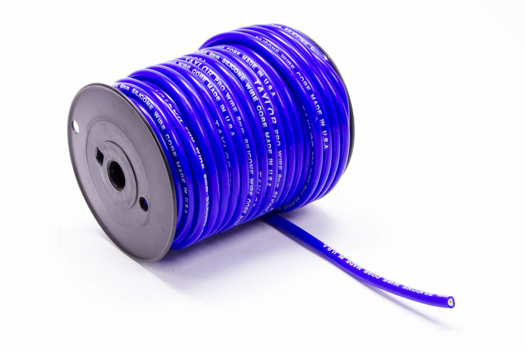 TAYLOR/VERTEX 35682 8mm Pro TCW Plug Wire 100ft Blue