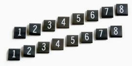 TAYLOR/VERTEX 41058 Shrink Sleeve W/Numbers