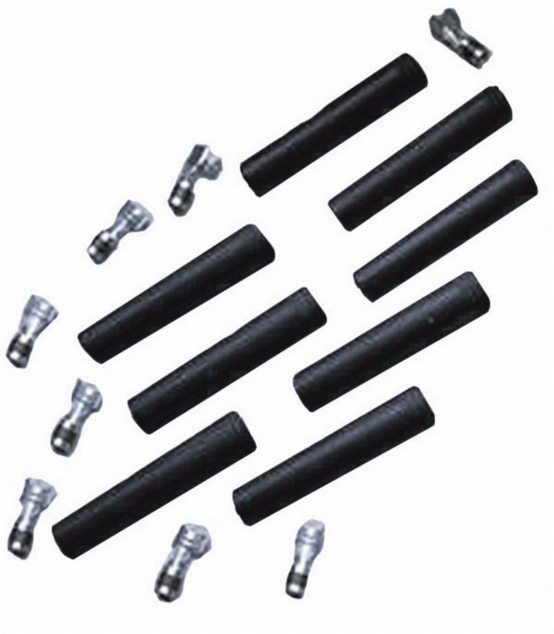 TAYLOR/VERTEX 46003 Straight Spark Plug Boot & Terminal Kit - Black