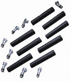TAYLOR/VERTEX 46003 Straight Spark Plug Boot & Terminal Kit - Black