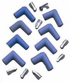 TAYLOR/VERTEX 46061 90 Deg. Spark Plug Boot TML Kit Blue