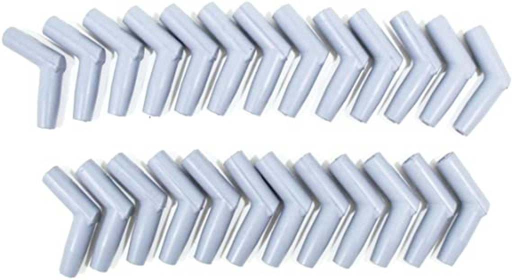 TAYLOR/VERTEX 46185 Spark Plugs Boots 25pk 115-Degree - Gray