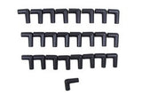 TAYLOR/VERTEX 46201 Spark Plug Boots (25pk) 90-Degree  Black